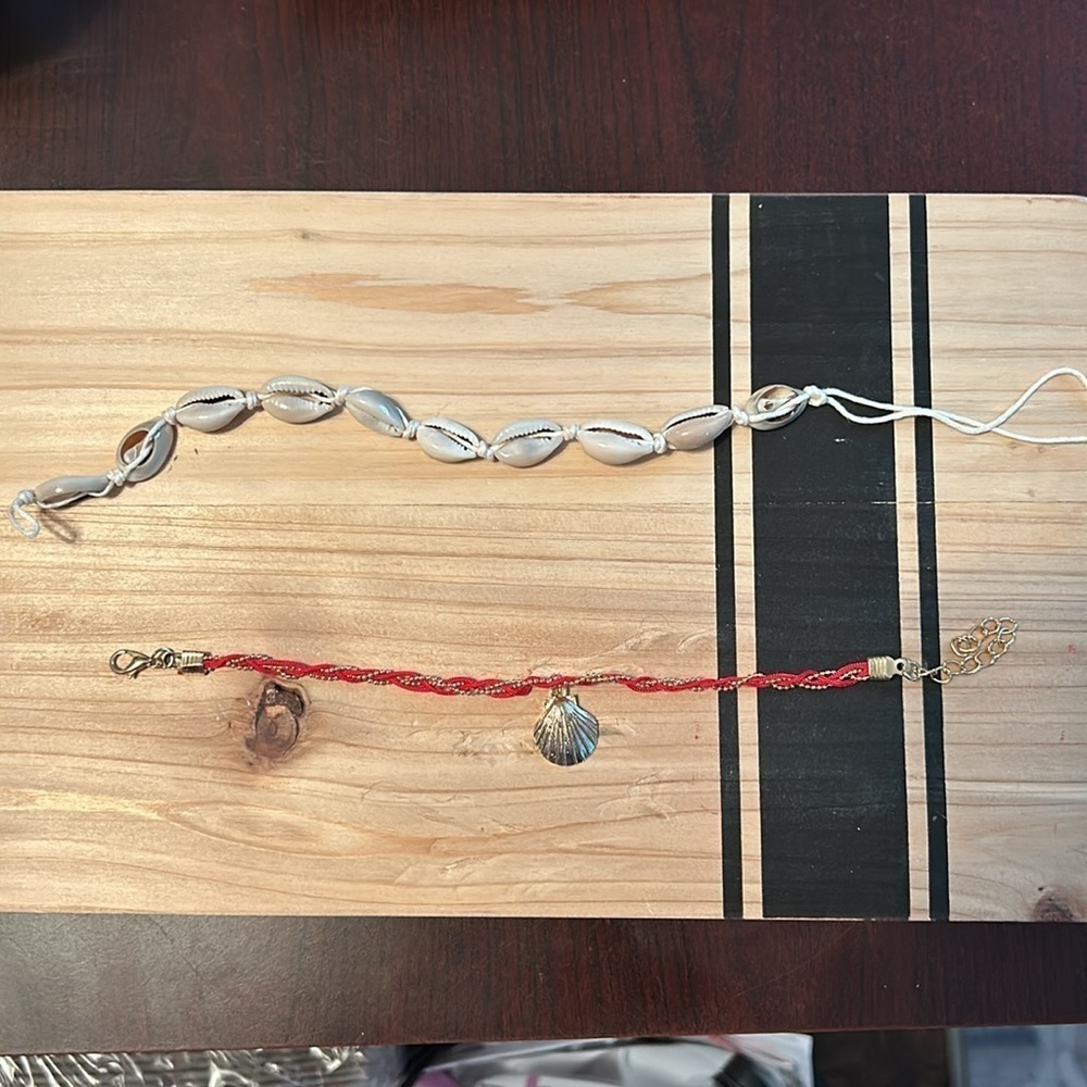 Sea Shell anklet Set - Picture 2 of 4